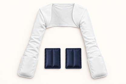 Kit concept — one connected mitten and two separate packs
